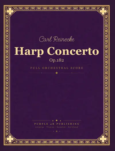 Cover of Carl Reinecke — Harp Concerto