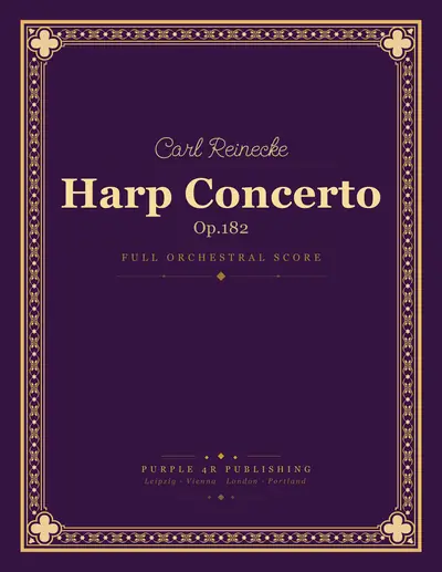 Cover of Carl Reinecke — Harp Concerto