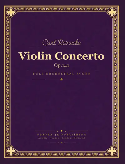 Cover of Carl Reinecke — Violin Concerto
