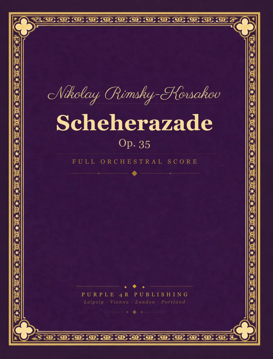 Cover of Nikolay Rimsky-Korsakov — Scheherazade