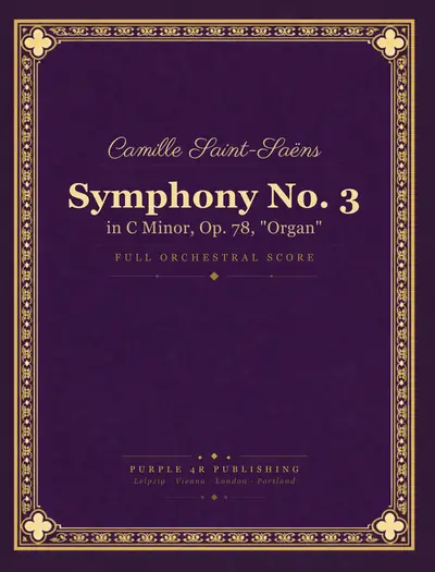 Cover of Camille Saint-Saëns — Symphony No. 3