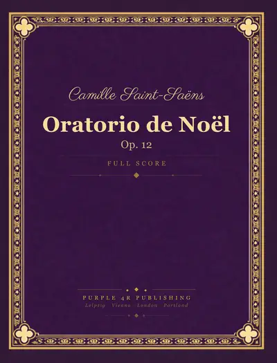 Cover of Camille Saint-Saëns — Oratorio de Noël