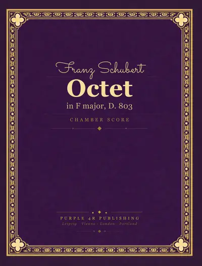 Cover of Franz Schubert — Octet