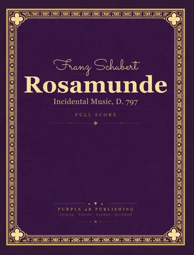 Cover of Franz Schubert — Rosamunde