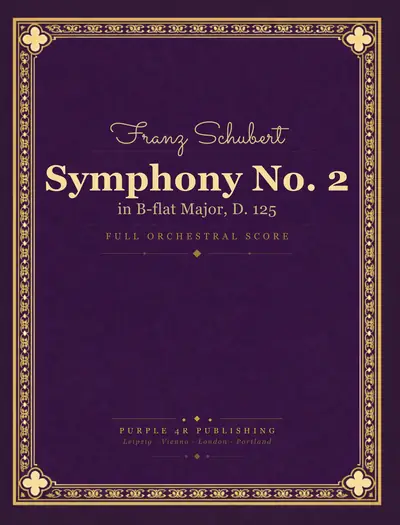Cover of Franz Schubert — Symphony No. 2