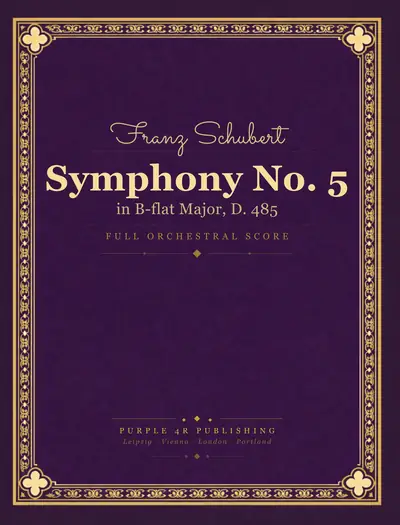 Cover of Franz Schubert — Symphony No. 5
