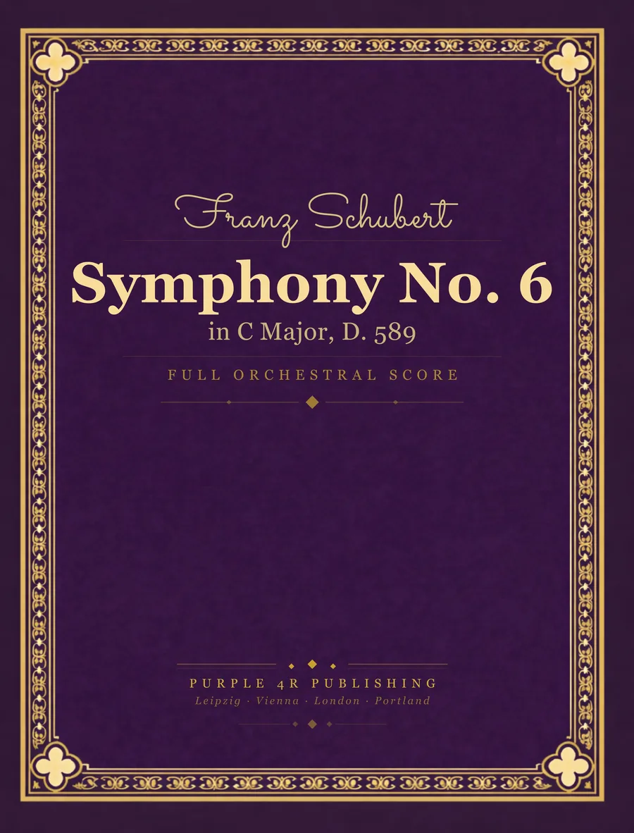 Cover of Franz Schubert — Symphony No. 6
