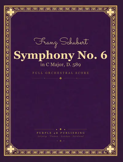 Cover of Franz Schubert — Symphony No. 6