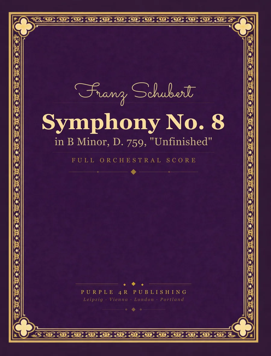 Cover of Franz Schubert — Symphony No. 8
