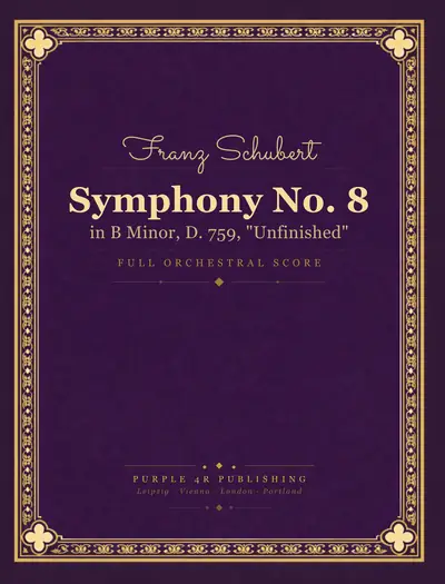 Cover of Franz Schubert — Symphony No. 8