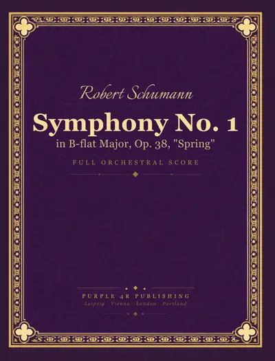 Cover of Robert Schumann — Symphony No. 1