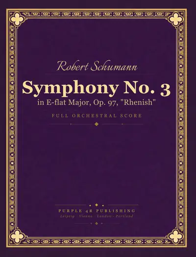 Cover of Robert Schumann — Symphony No. 3