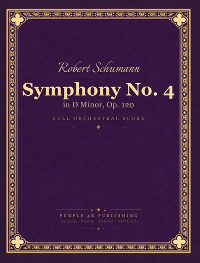Cover of Robert Schumann — Symphony No. 4