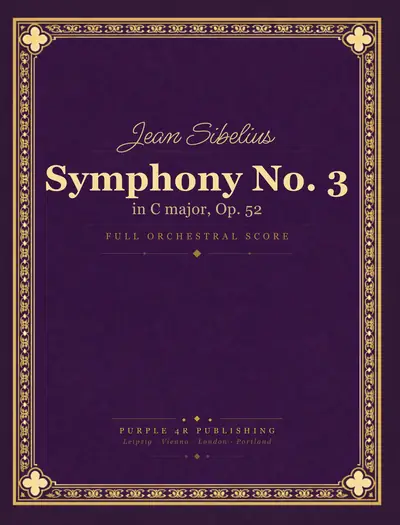 Cover of Jean Sibelius — Symphony No. 3