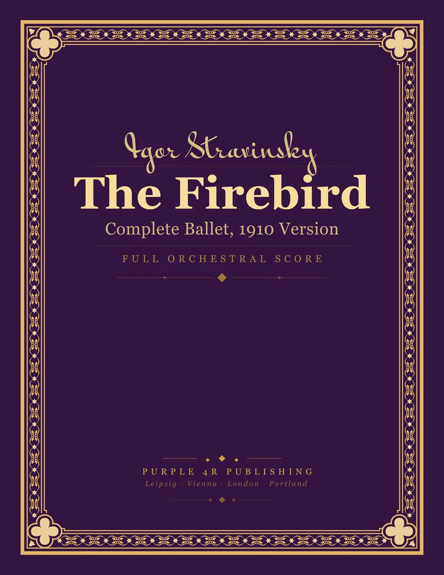Cover of Igor Stravinsky — The Firebird