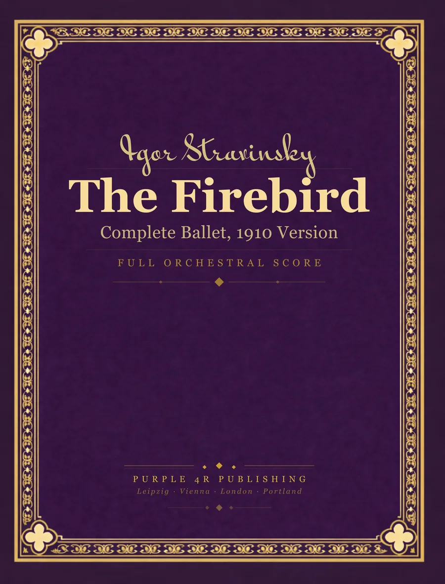 Cover of Igor Stravinsky — The Firebird