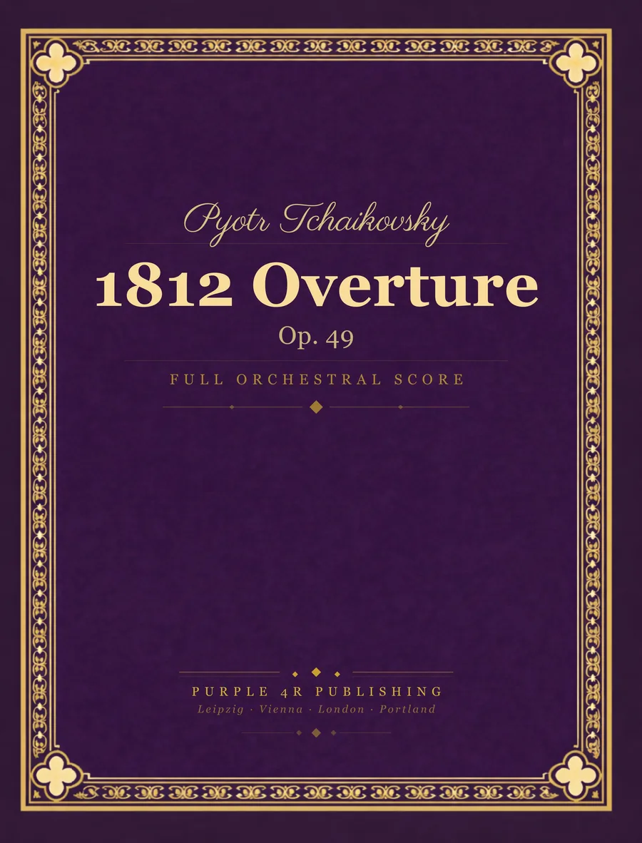 Cover of Pyotr Tchaikovsky — 1812 Overture