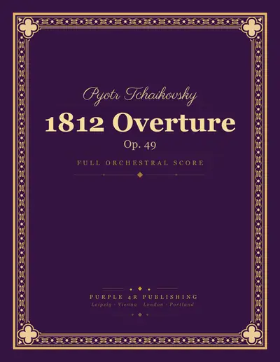 Cover of Pyotr Tchaikovsky — 1812 Overture