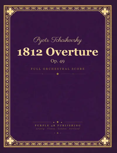 Cover of Pyotr Tchaikovsky — 1812 Overture