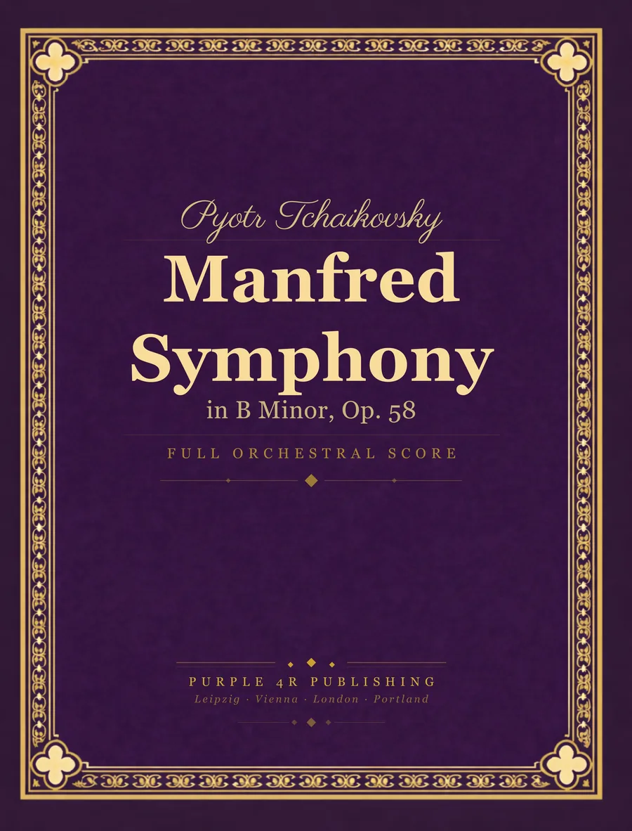 Cover of Pyotr Tchaikovsky — Manfred Symphony