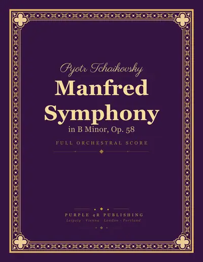 Cover of Pyotr Tchaikovsky — Manfred Symphony