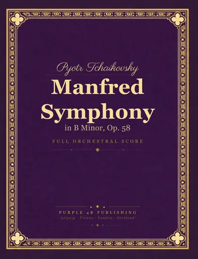 Cover of Pyotr Tchaikovsky — Manfred Symphony