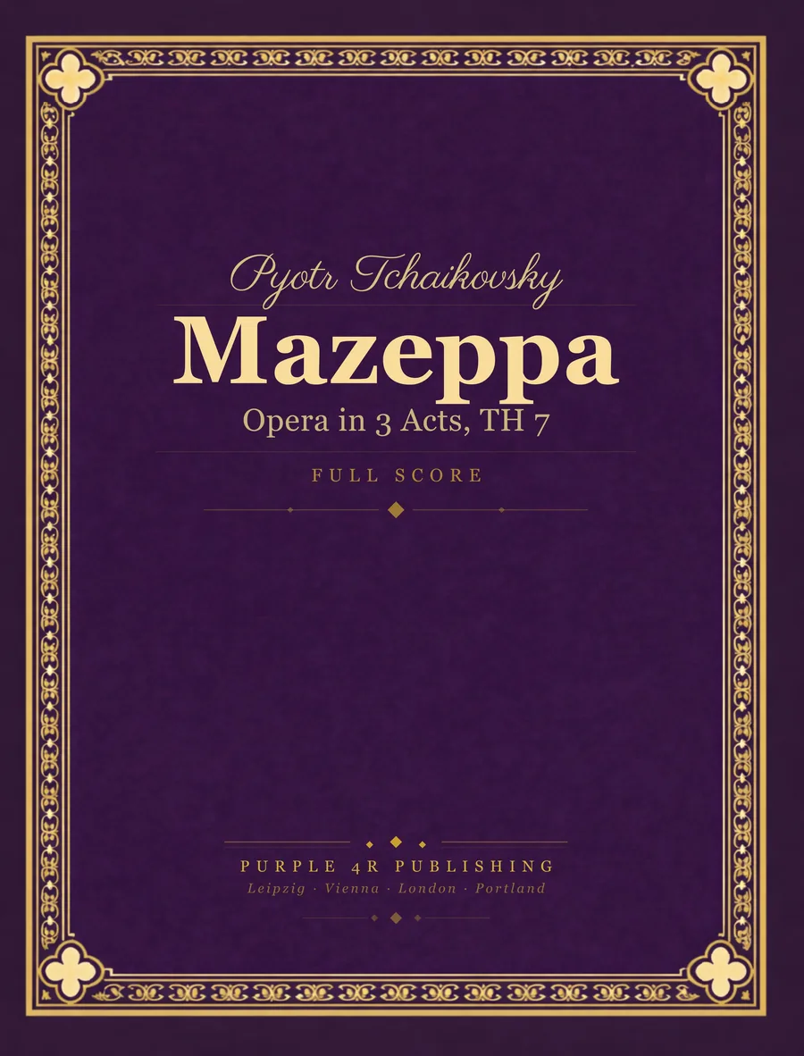 Cover of Pyotr Tchaikovsky — Mazeppa