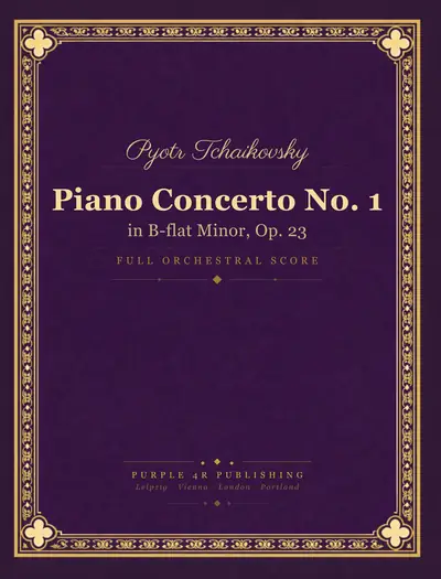 Cover of Pyotr Tchaikovsky — Piano Concerto No. 1