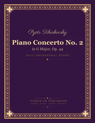 Cover of Pyotr Tchaikovsky — Piano Concerto No. 2