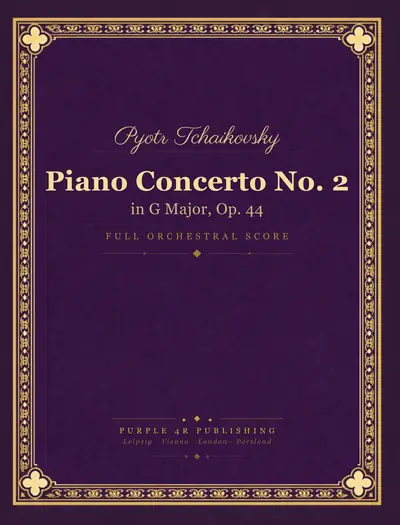 Cover of Pyotr Tchaikovsky — Piano Concerto No. 2
