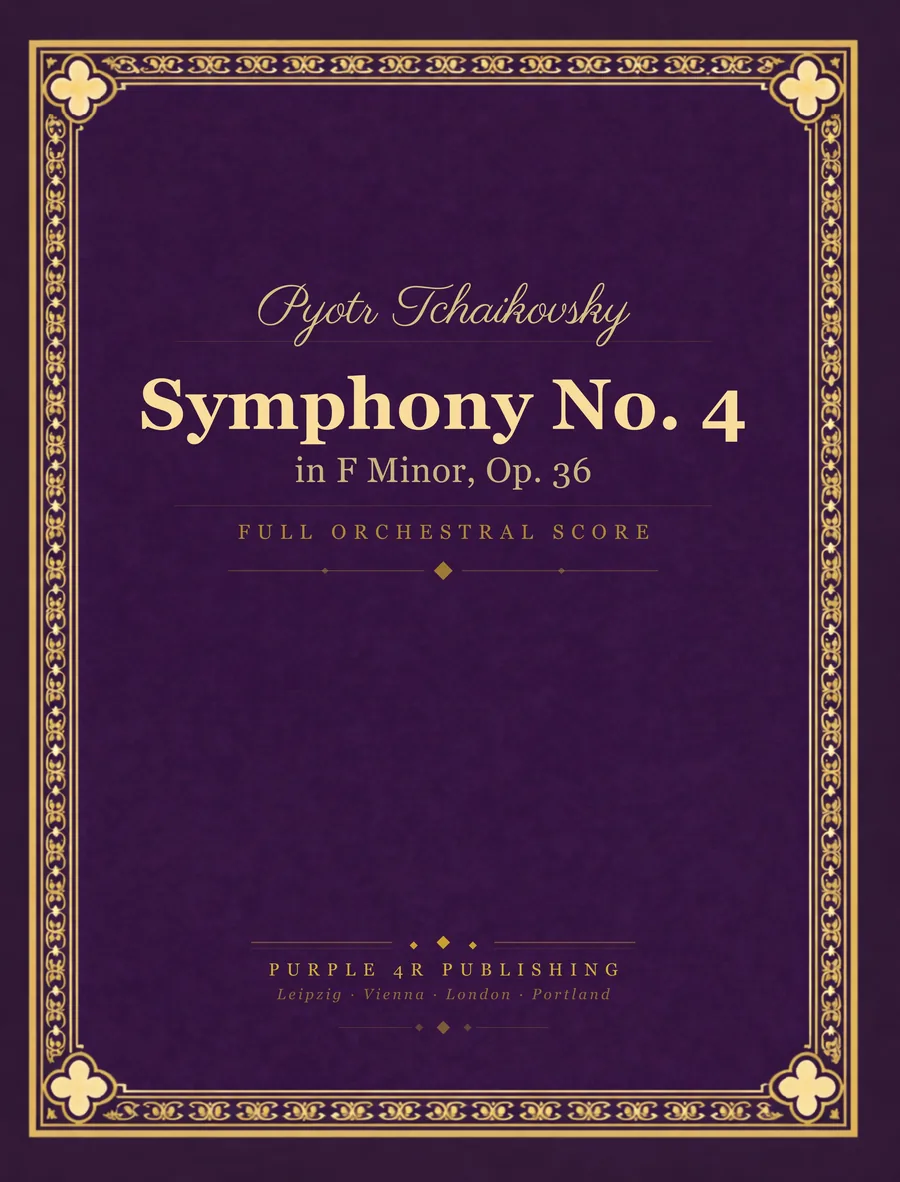 Cover of Pyotr Tchaikovsky — Symphony No. 4