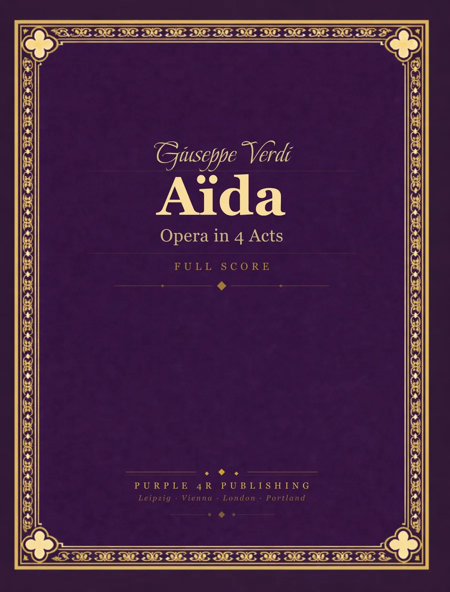 Cover of Giuseppe Verdi — Aïda