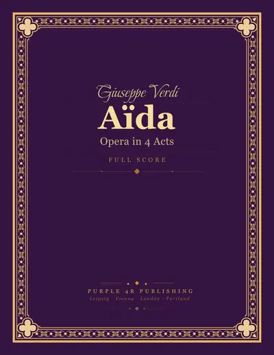 Cover of Giuseppe Verdi — Aïda