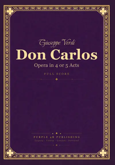 Cover of Giuseppe Verdi — Don Carlos