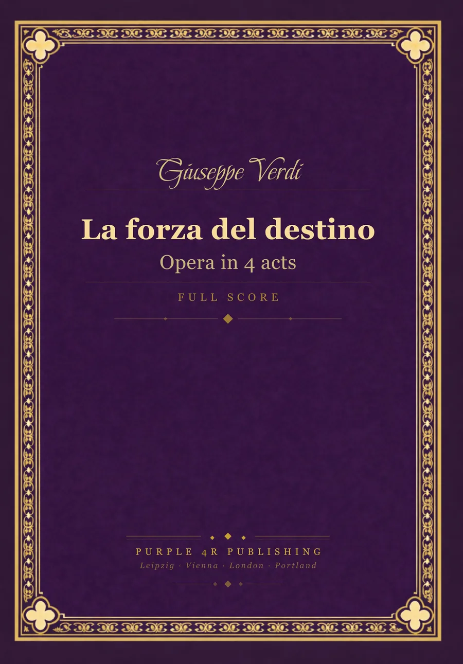 Cover of Giuseppe Verdi — La forza del destino