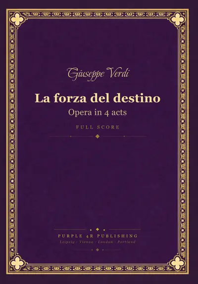 Cover of Giuseppe Verdi — La forza del destino