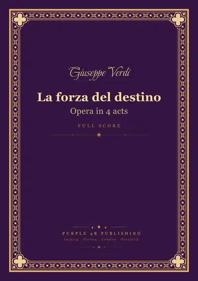 Cover of Giuseppe Verdi — La forza del destino