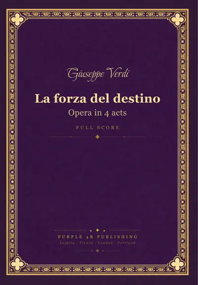Cover of Giuseppe Verdi — La forza del destino