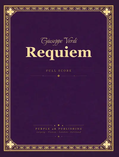 Cover of Giuseppe Verdi — Requiem