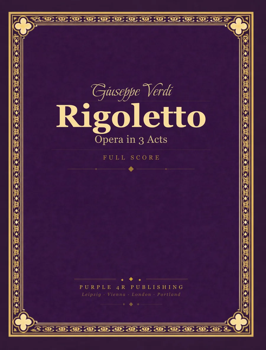 Cover of Giuseppe Verdi — Rigoletto