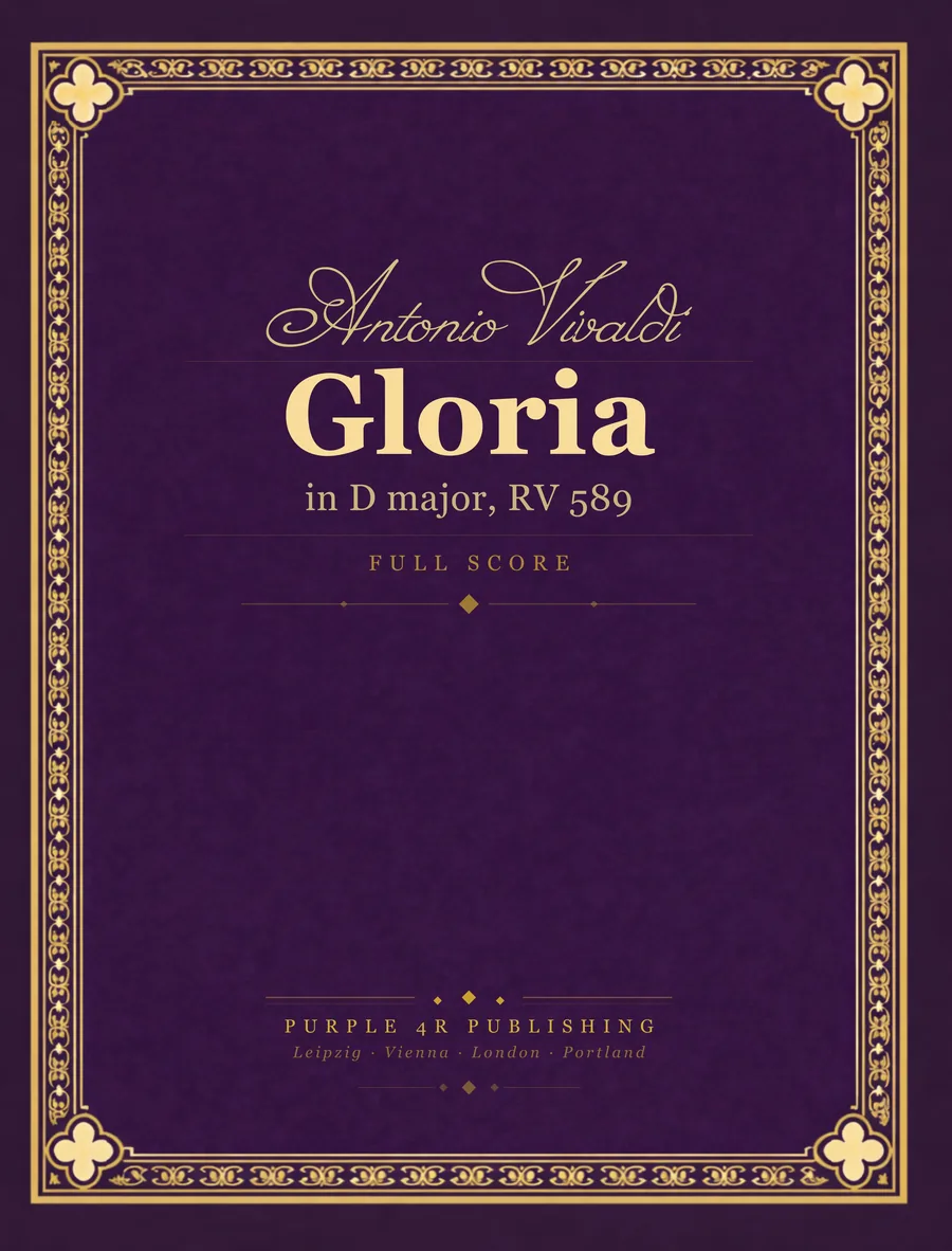 Cover of Antonio Vivaldi — Gloria