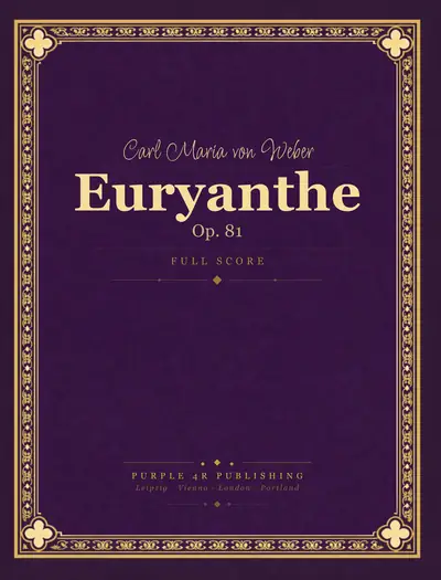 Cover of Carl Maria von Weber — Euryanthe